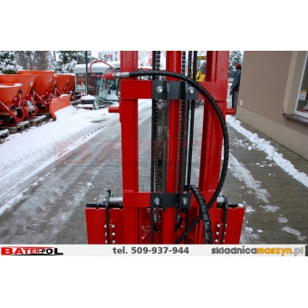 Ładowacz hydrauliczny widłowy na tył ciągnika PHW 240/T przesuw hydrauliczny 