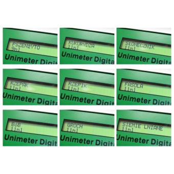 Wilgotnościomierz do zboża Unimeter Digital (miernik wilgotności ziarna)