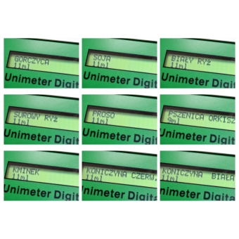 Wilgotnościomierz do zboża Unimeter Digital (miernik wilgotności ziarna)