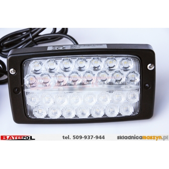 LAMPA ROBOCZA LED HALOGEN SZPERACZ 12V 3280LM do kabiny NAGLAK w dach 