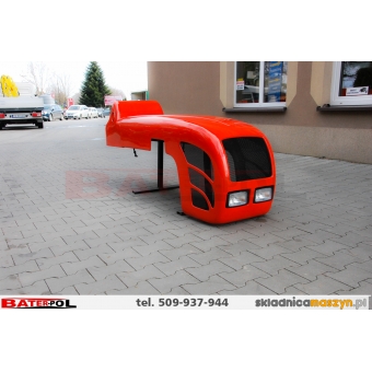 Maska URSUS c-360 3p model 01 CZERWONA RAL2002