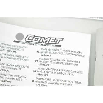 Pompa sadownicza COMET APS96  50bar Włoska