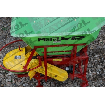 Rozsiewacz MOTYL 600kg   Rolniczy N031M/1 METALOWE ŁOPATKI