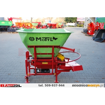 Rozsiewacz MOTYL 600kg sadowniczy N 031M/1 METALOWE ŁOPATKI